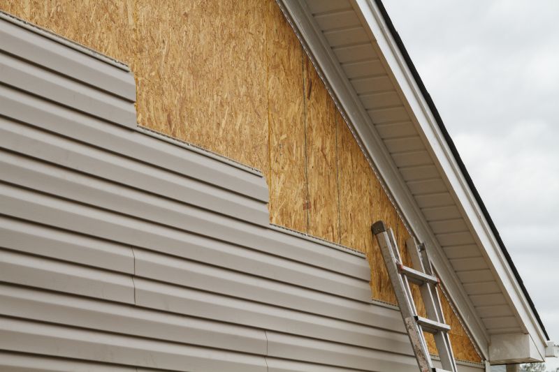 Close-up of Siding Panel Attachment